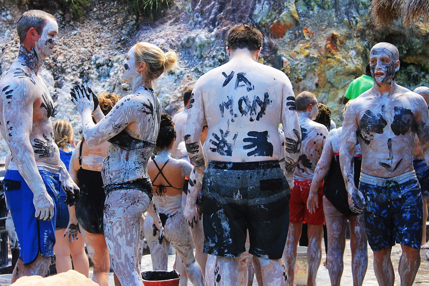 Things-to-do Mud Bath in St. Lucia